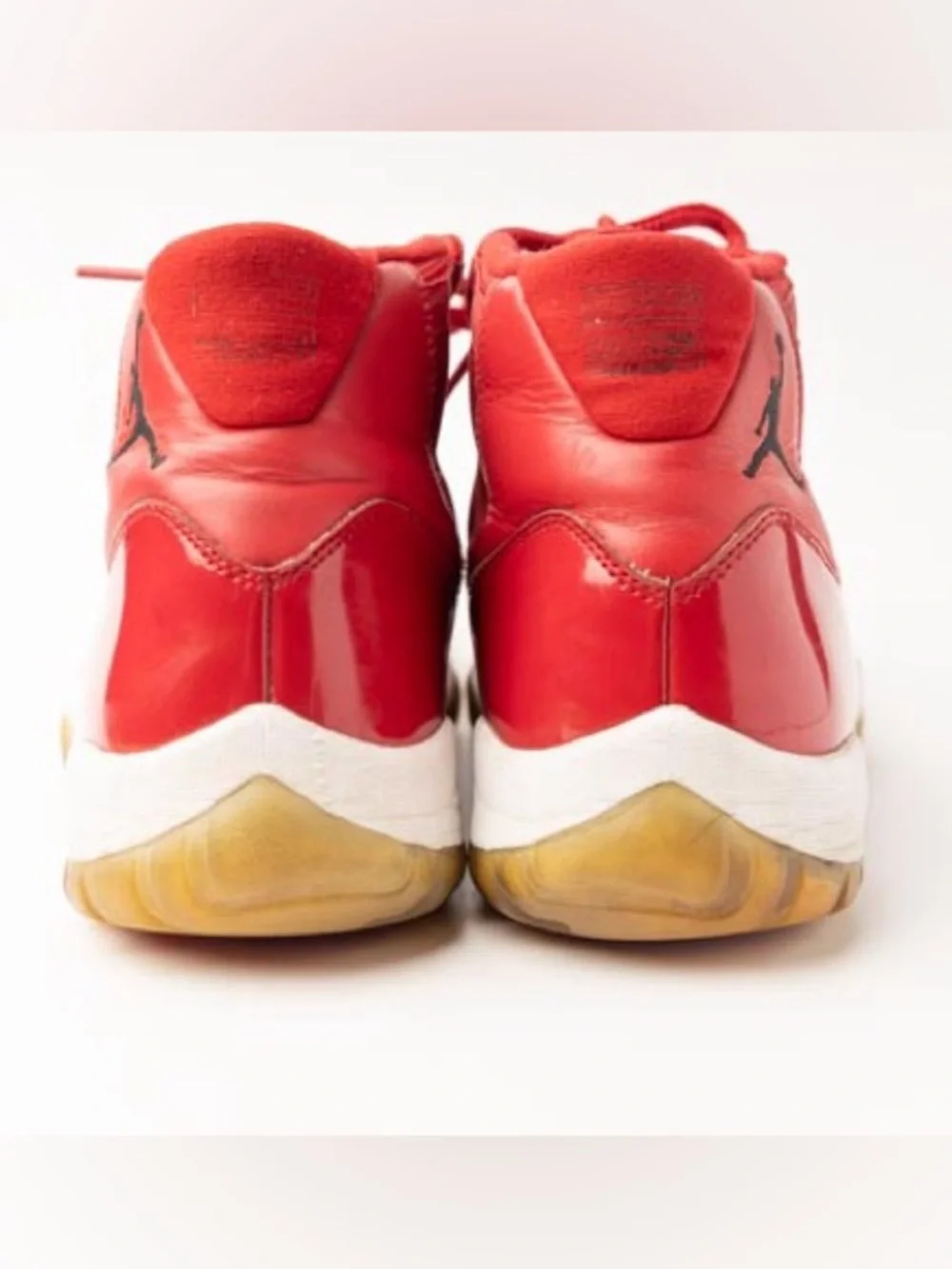 Nike Air Jordan 11 Retro Win Like 96 Gym Red Patent Leather Men's Size 11
